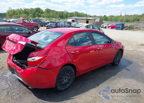 2015 Toyota Corolla Le from USA, damaged, VIN 2T1BURHE6FC336736